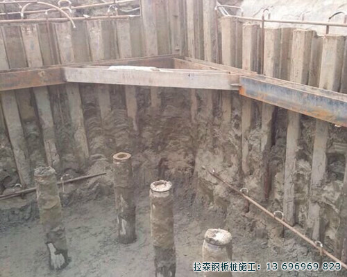 漳州挡土钢板桩施工